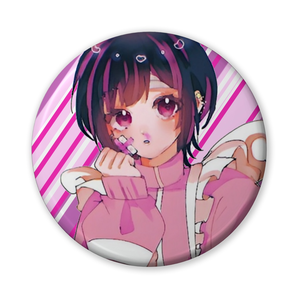 【缶バッジ】ジャージメイド 投与