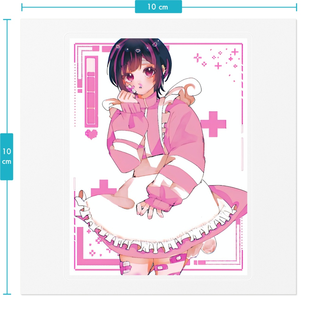 【ステッカー】ジャージメイド 投与