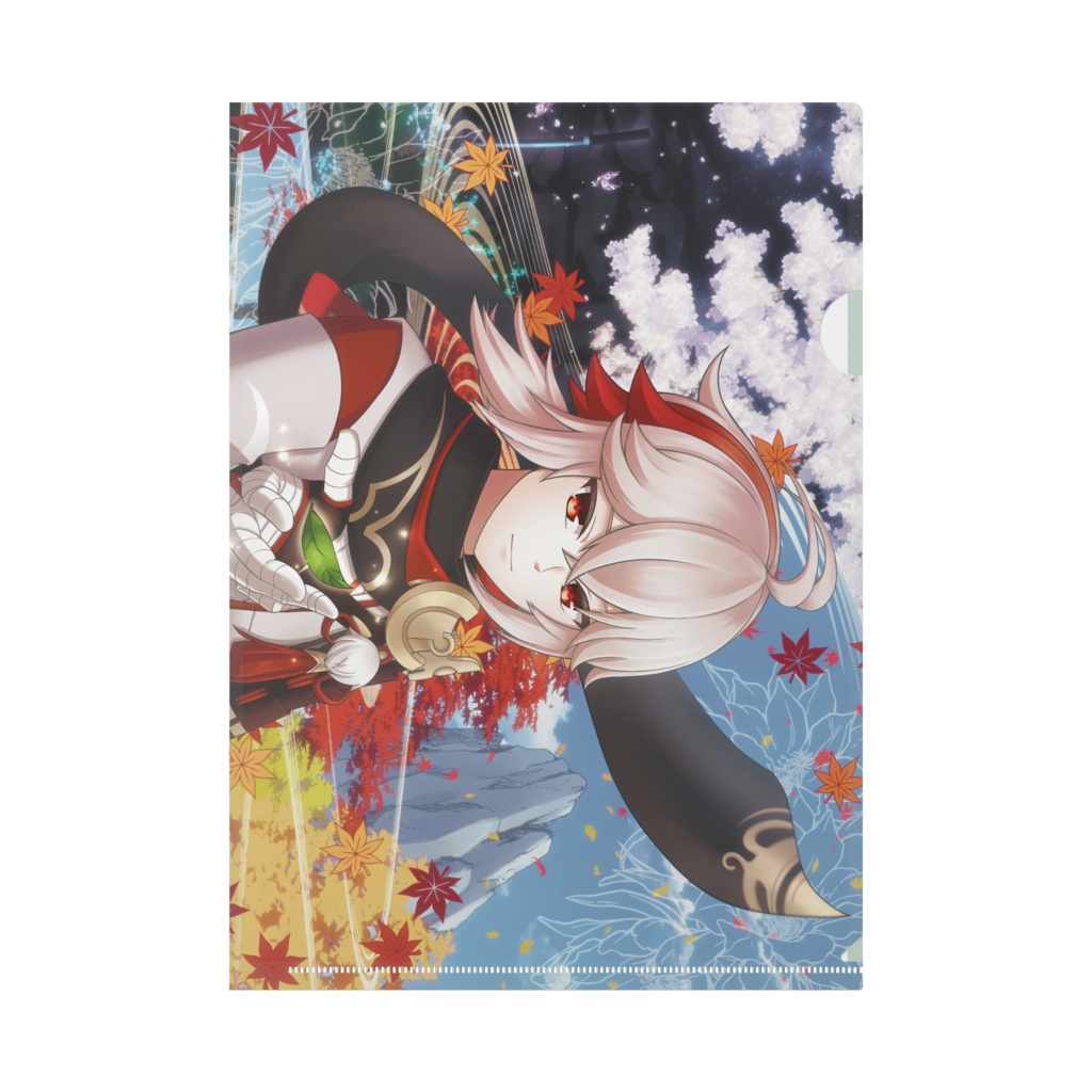【二次創作】A4クリアファイル・楓原万葉