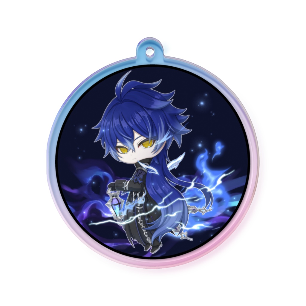 【二次創作】フリンズ オーロラアクリルキーホルダー50×50