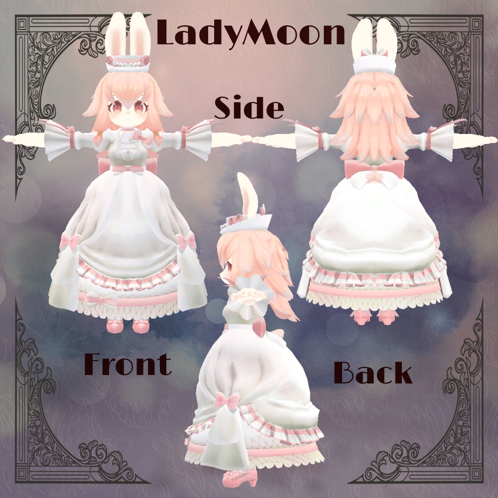 LSBody・LadyMoon・miltea対応 レトロドレス Retro Dress