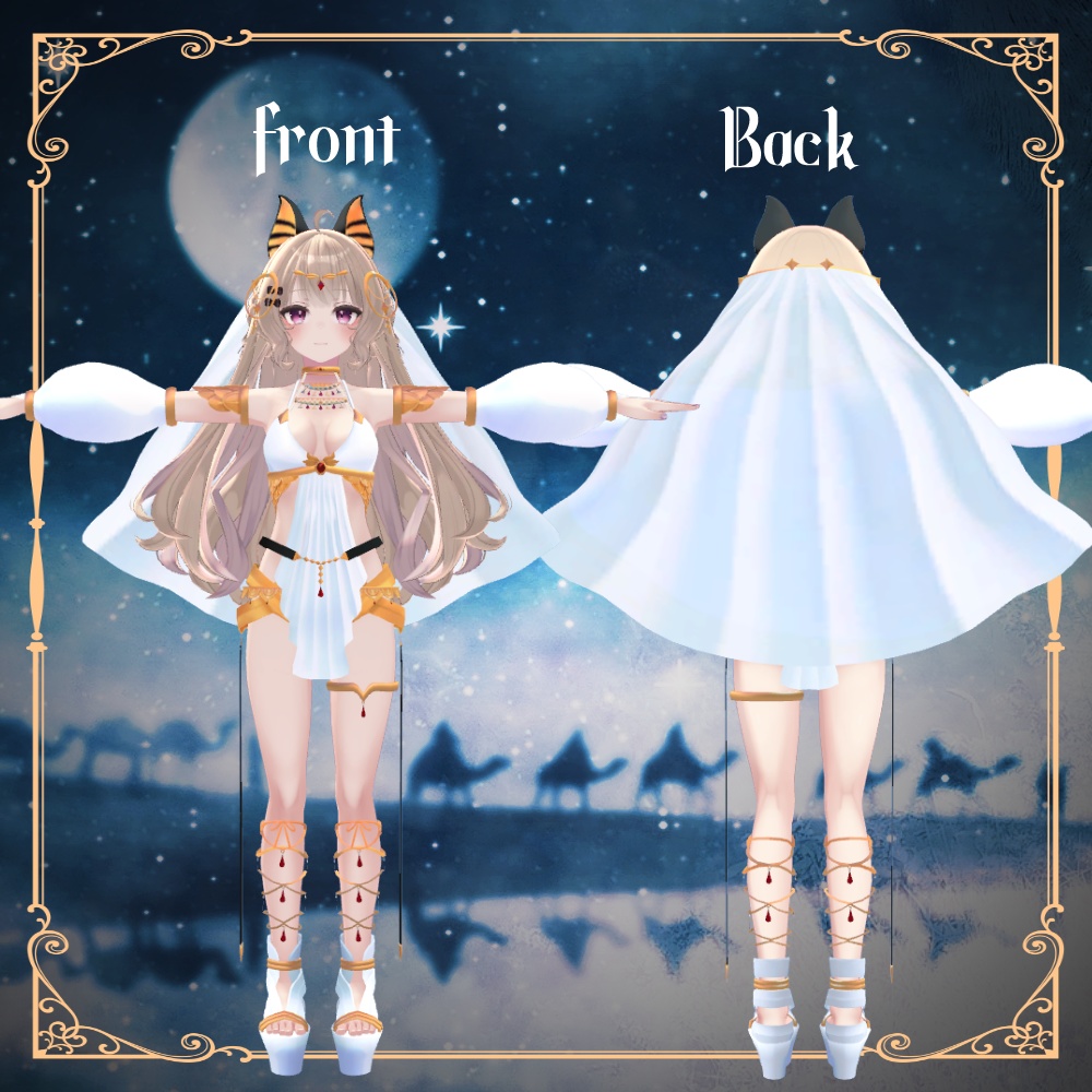 ルーナリット対応エジプト衣装 Egypt costume For Lunalitt