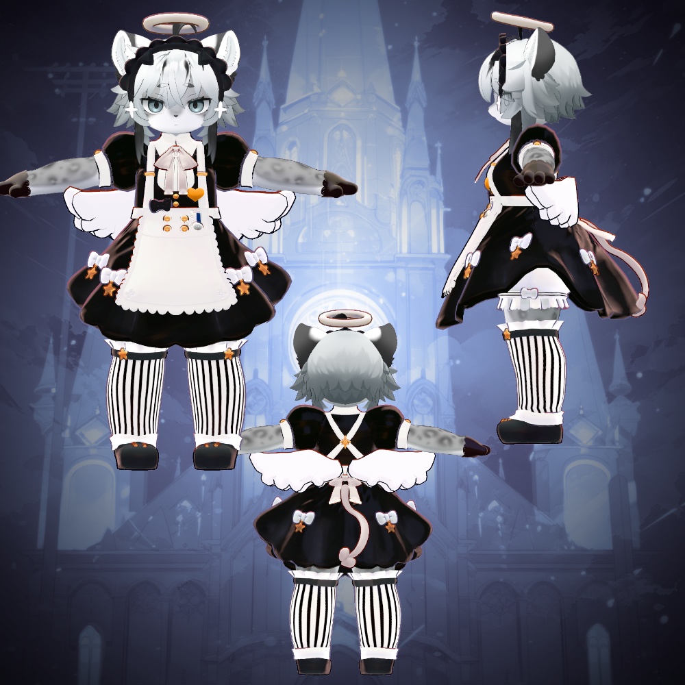 7アバター対応イノセントデビルメイド Innocent Devil Maid Costume
