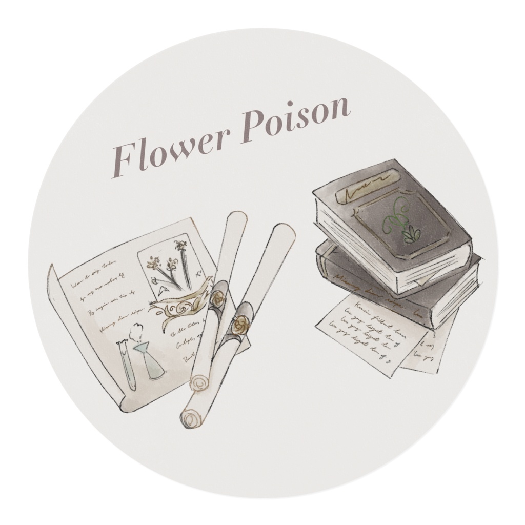 花毒屋さんのマスキングテープ