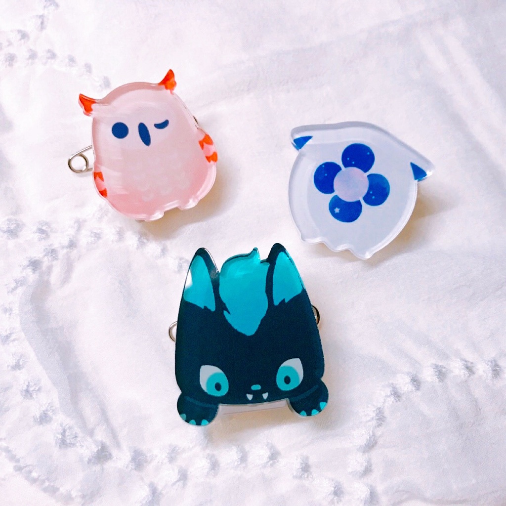 バッジクリップ