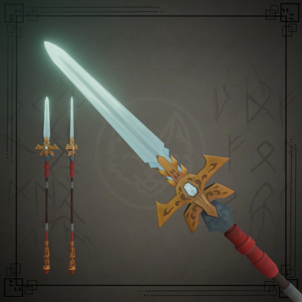 Emerald Rune Spear - エメラルド・ルーンスピア