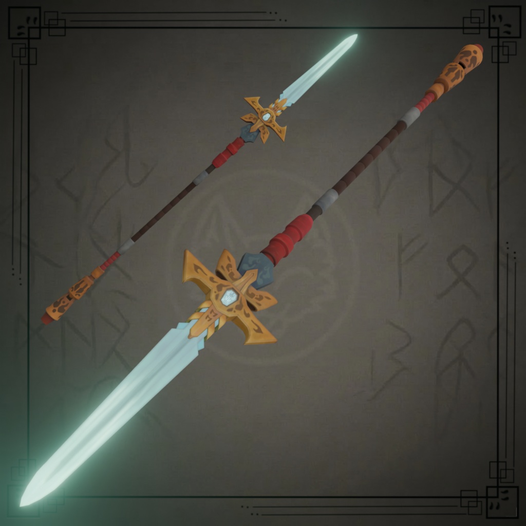 Emerald Rune Spear - エメラルド・ルーンスピア