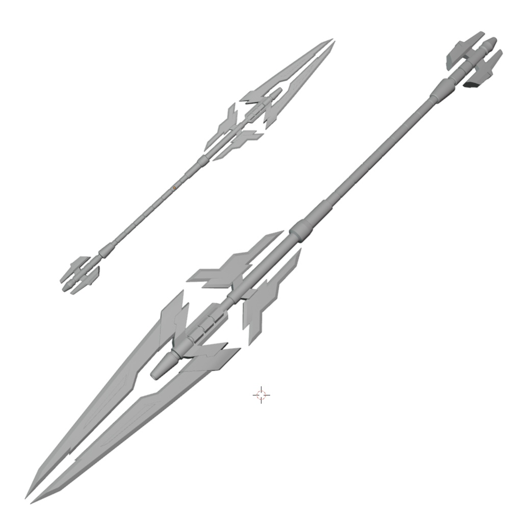 AS - VULCAN SCARLET LANCE - 紅蓮の長槍 【VRChat / 3Dモデル】