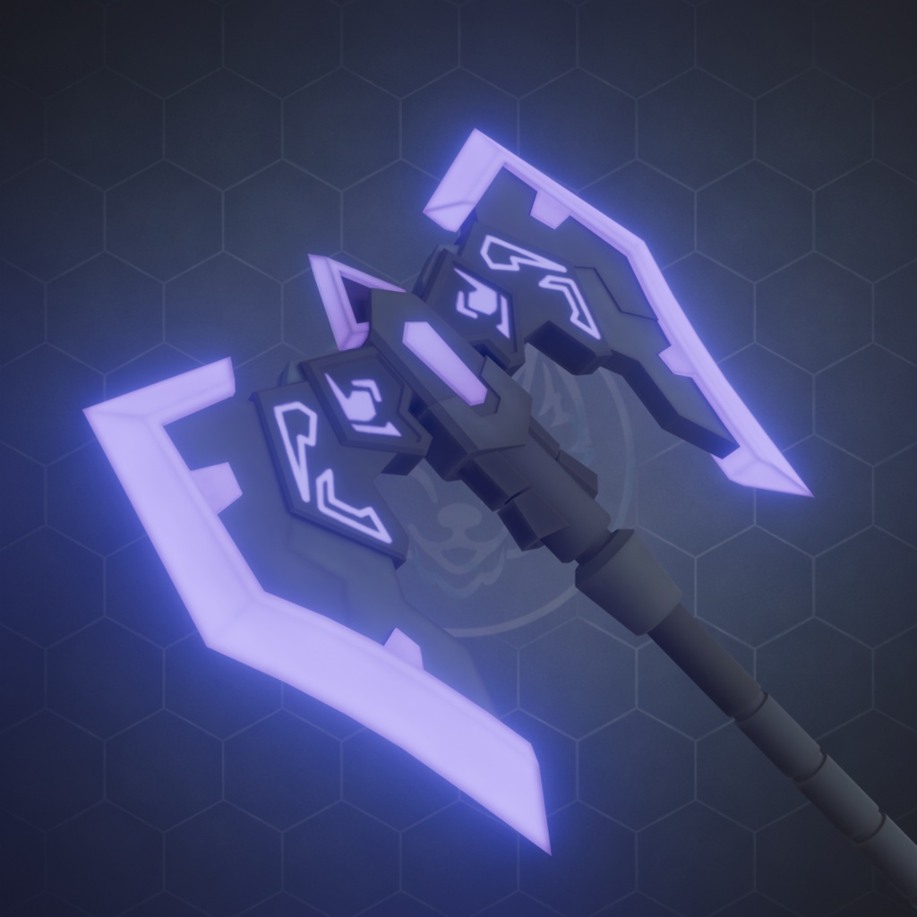 AX-Shadow Breaker ( 破影之斧 ) - 【VRChat想定 / Emission対応】