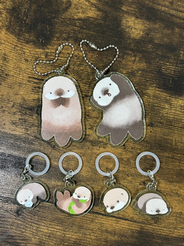 めじるしアクリルチャーム(じろりちゃん)