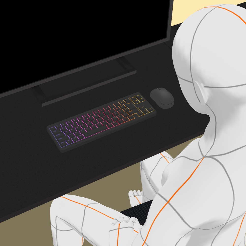 キーボードとマウス