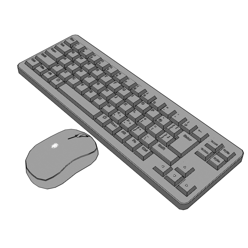 キーボードとマウス