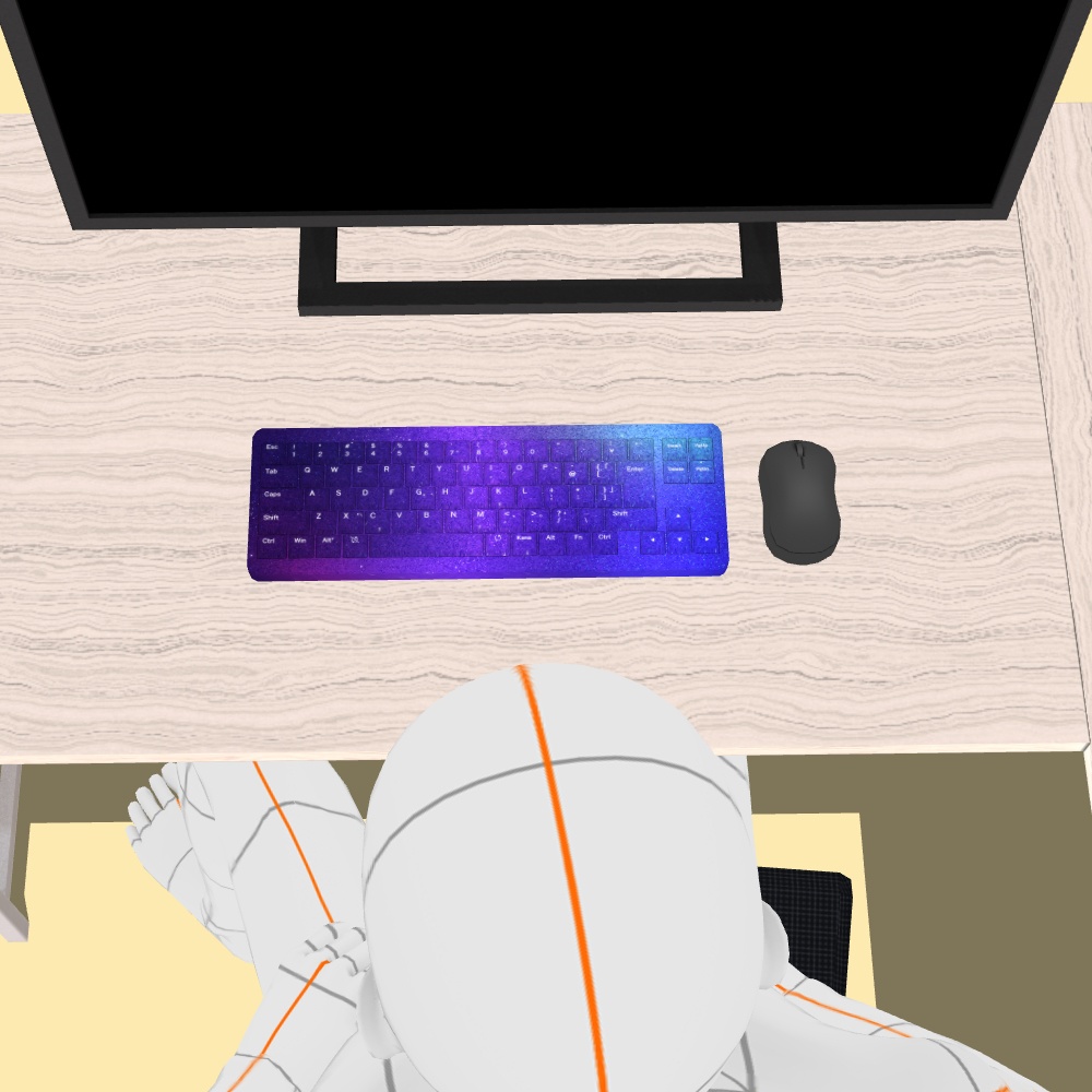 キーボードとマウス