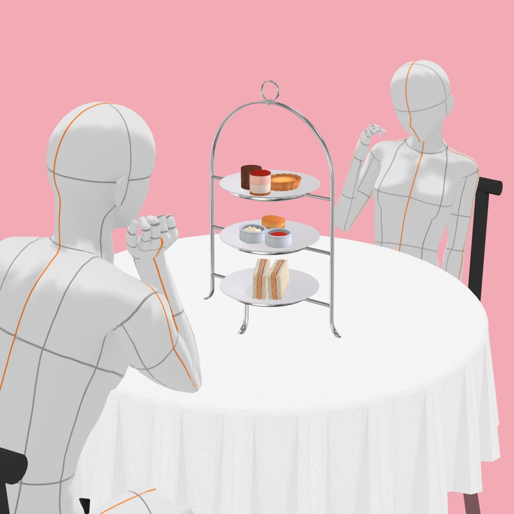 アフタヌーンティーケーキセット