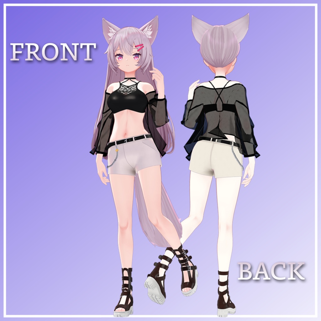 ルフィナちゃん用3D衣装「MESH BIKINI -メッシュビキニ-」