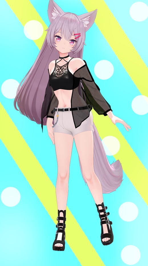 ルフィナちゃん用3D衣装「MESH BIKINI -メッシュビキニ-」