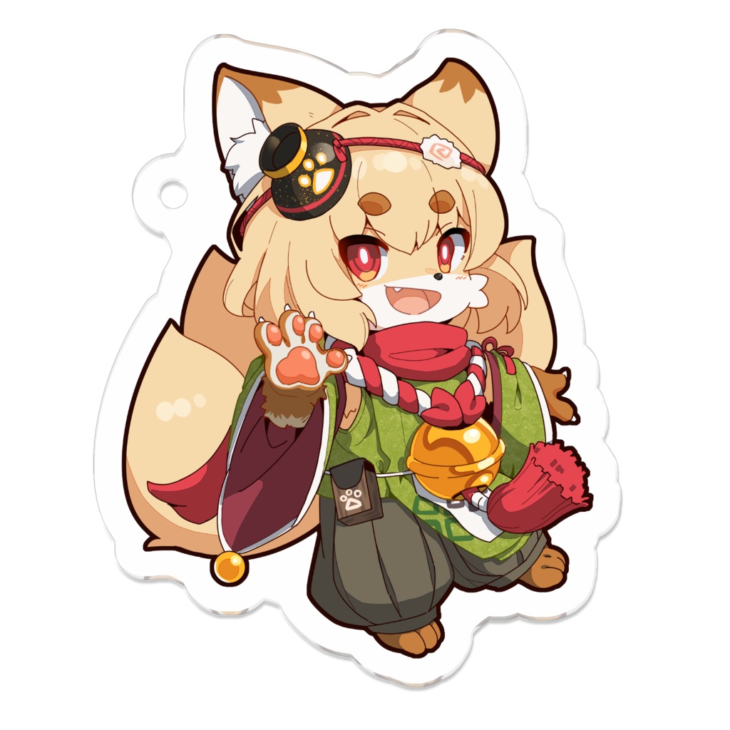 紙家レイス　アクリルキーホルダー　小