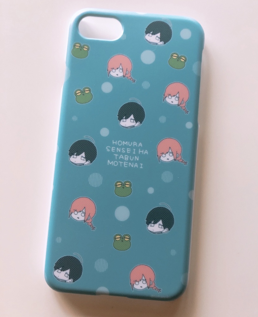 ほむら先生iPhoneケース(ほむらカラー)