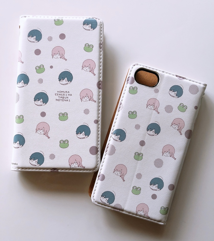 ほむら先生手帳型iPhoneケース