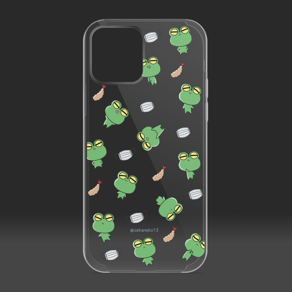 よしおクリアiPhoneケース