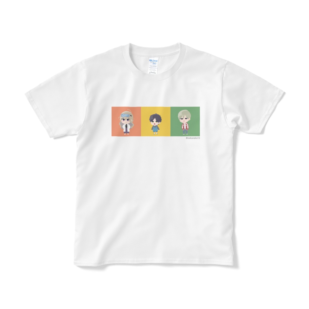 三色Tシャツ(はかせの未来ver.)