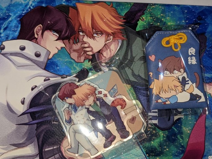 海城25周年記念仕様グッズ（アクスタ+御守りセット）