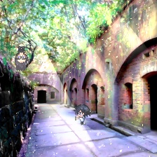 店舗外観・第四砲台跡