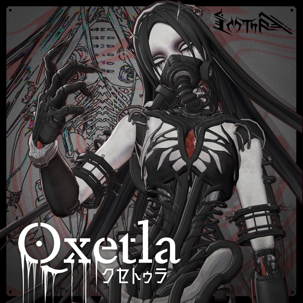 オリジナル3Dモデル〈Qxetla〉- for VRChat