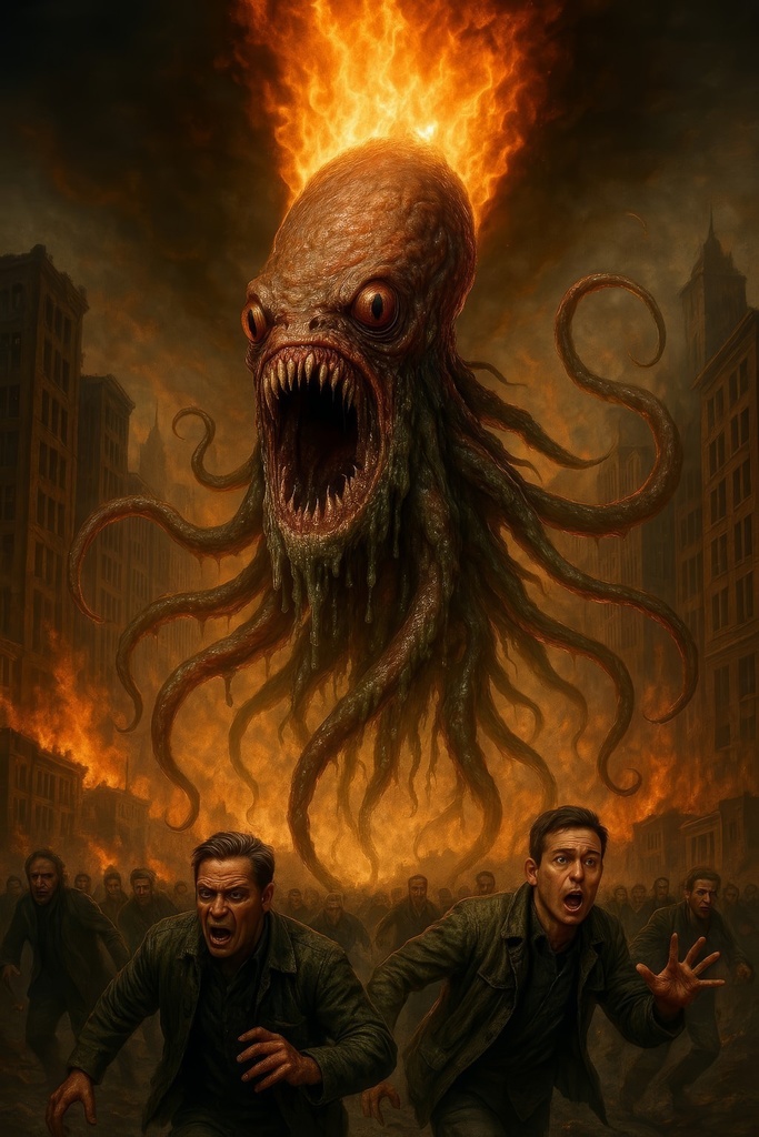 Infernal Colossus – Apocalypse Horror Artwork (7680×11520 JPG)