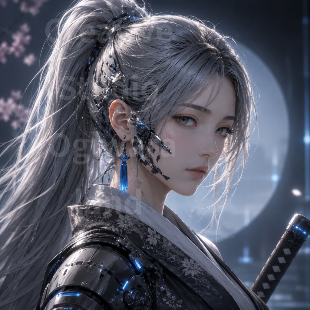 Samurai Visual Works|Luna Veil【5 Visual Set】