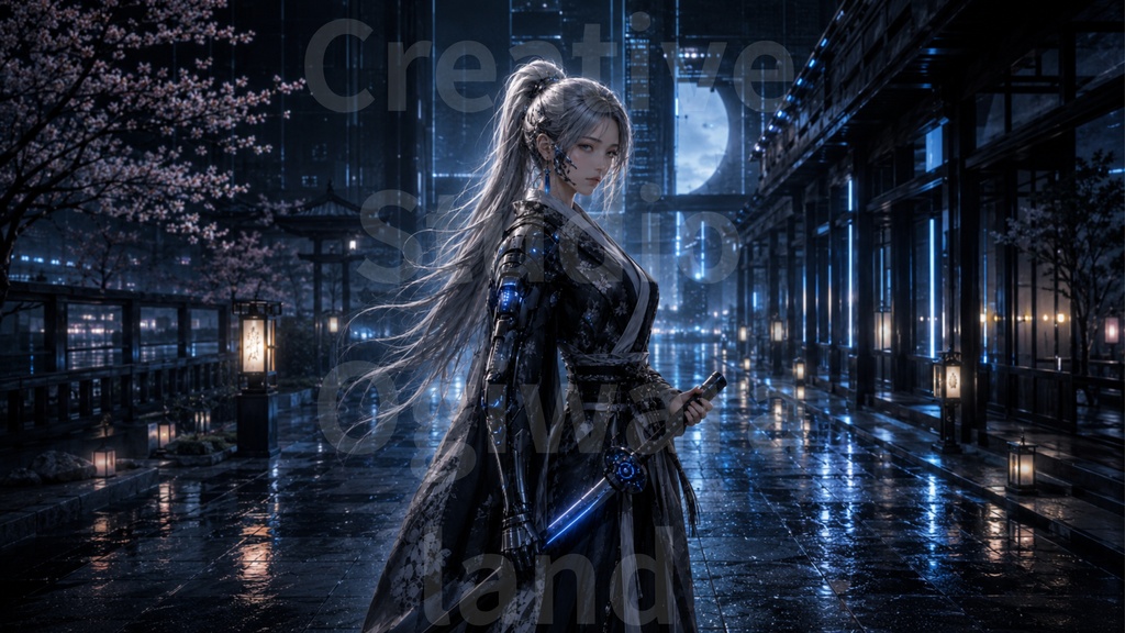 Samurai Visual Works|Luna Veil【5 Visual Set】