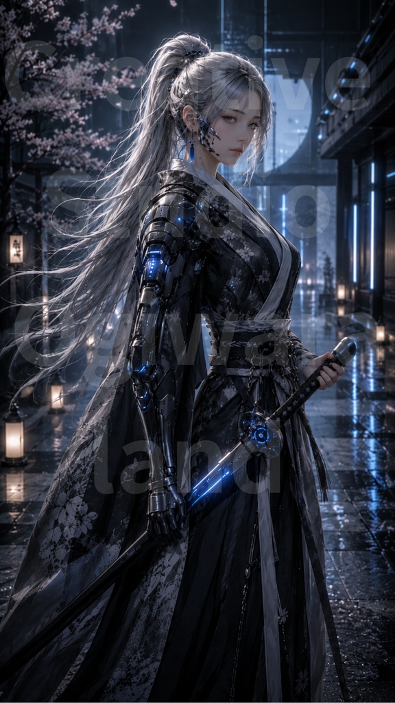 Samurai Visual Works|Luna Veil【5 Visual Set】