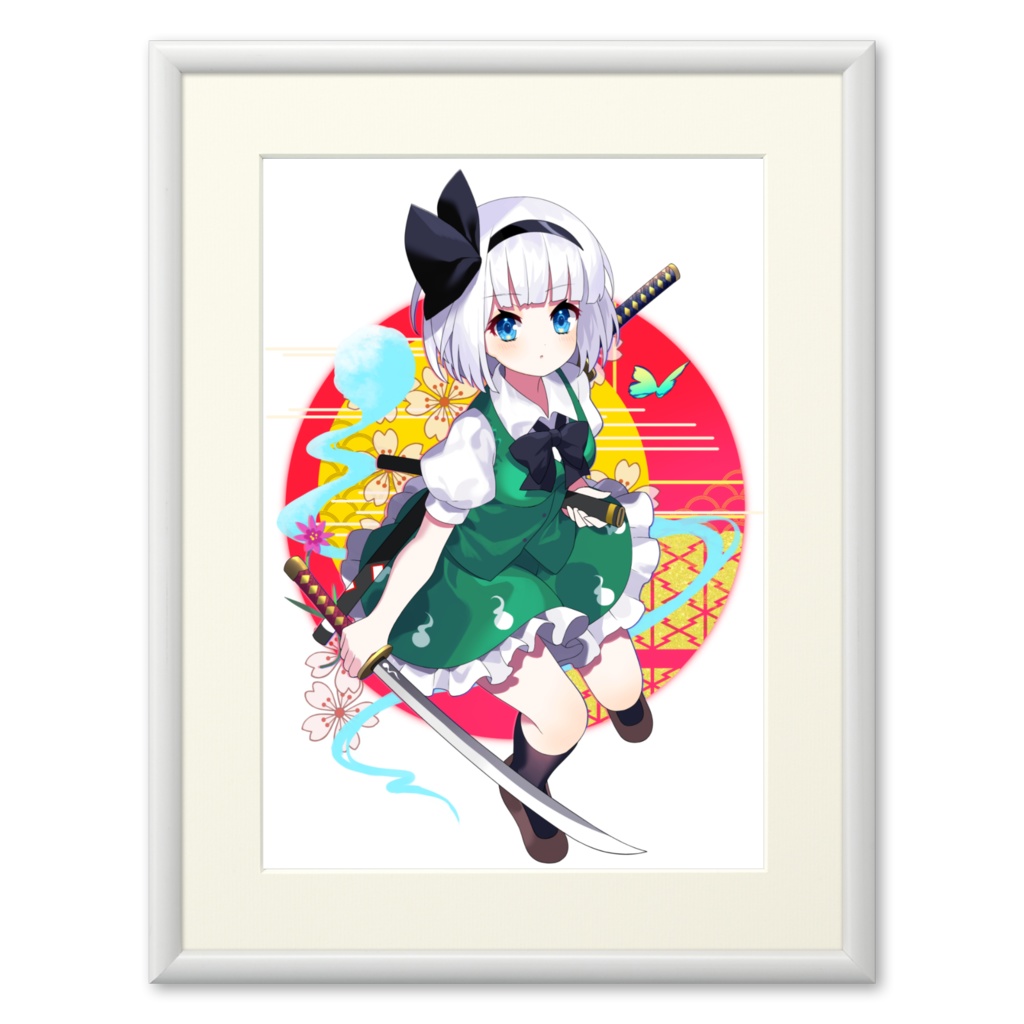 魂魄妖夢 複製画