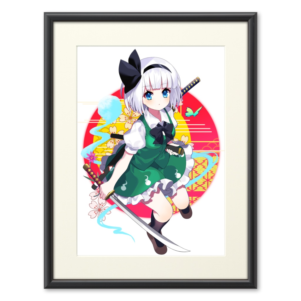 魂魄妖夢 複製画