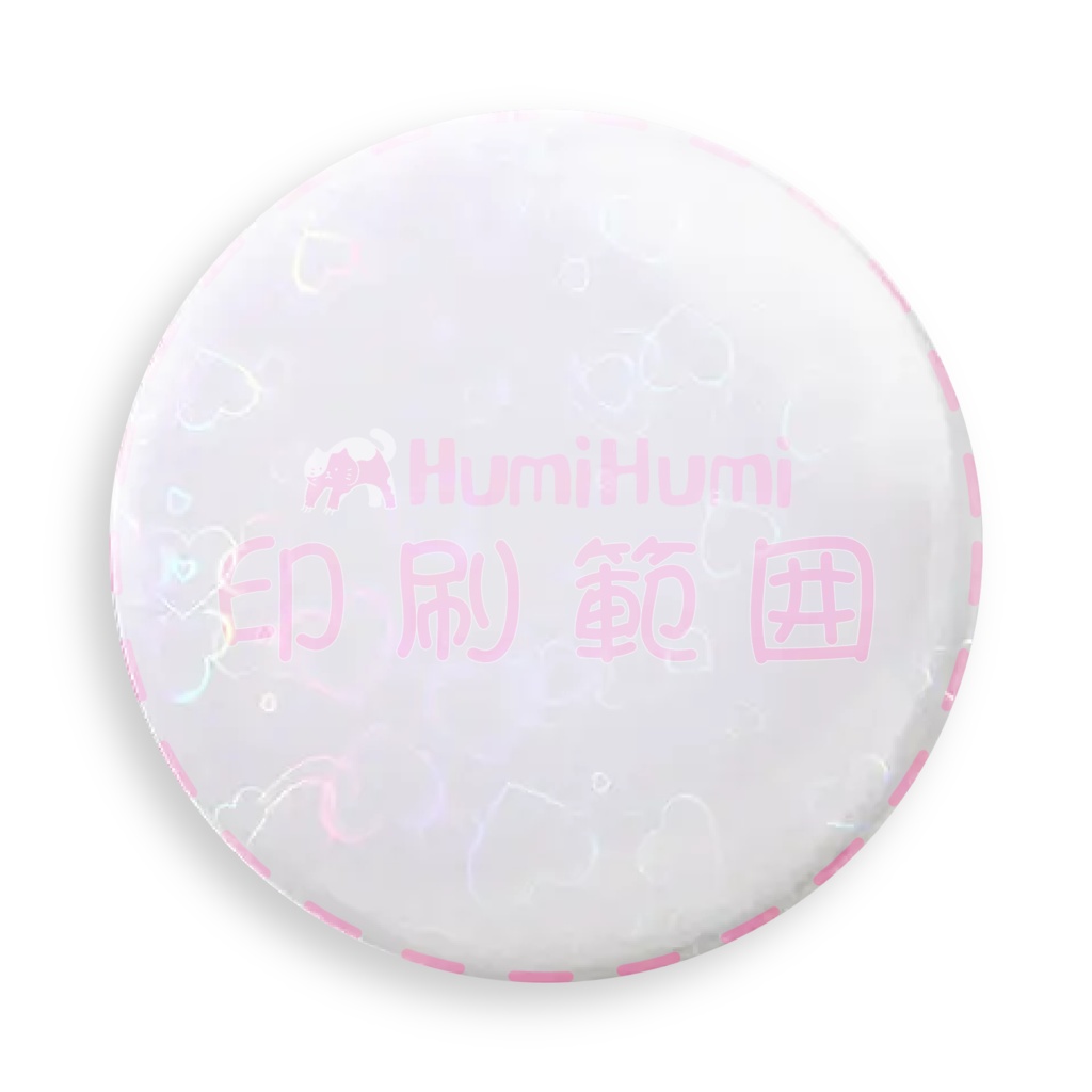 オーダーメイド 58mm ラミネートバッジ ホログラム系 オリジナルグッズ 完全カスタマイズ可能 プレゼント