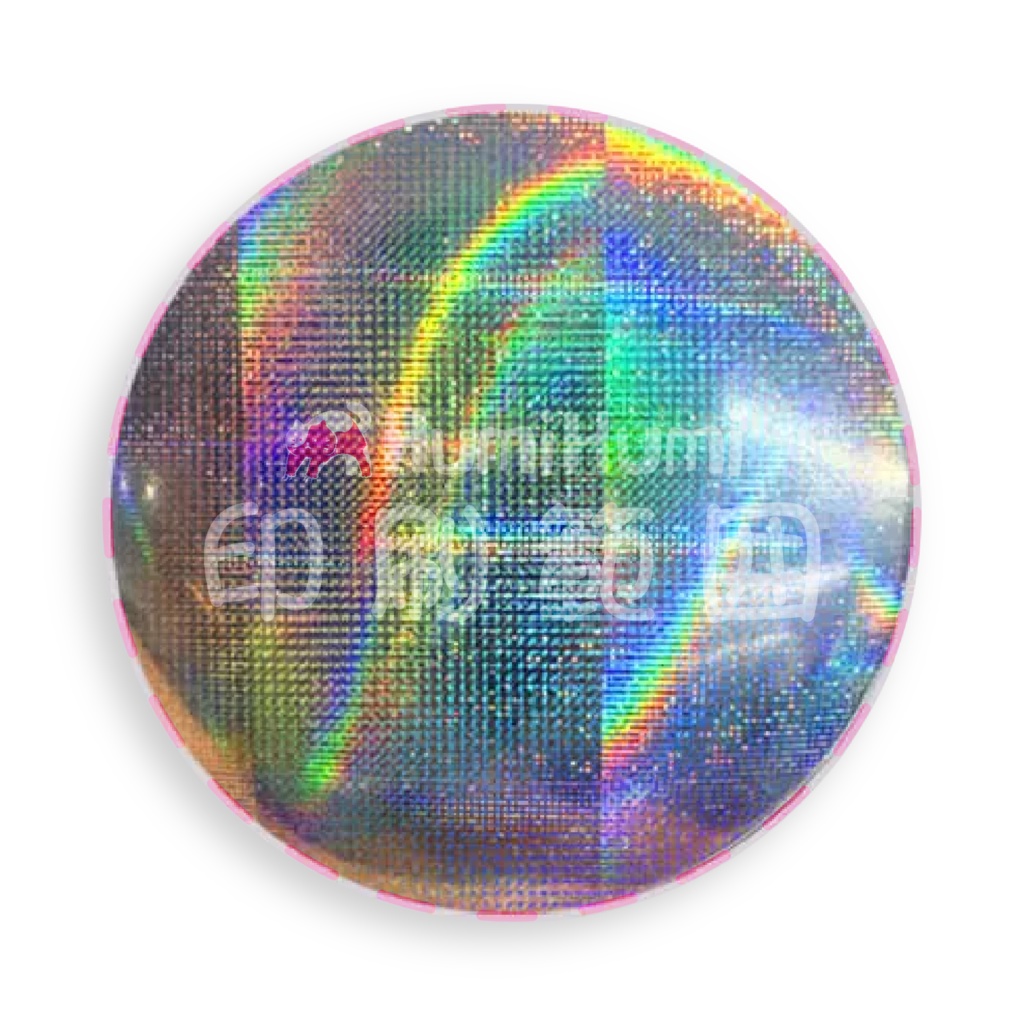 オーダーメイド 58mm グリッターバッジ ホログラム系 オリジナルグッズ 完全カスタマイズ可能 プレゼント