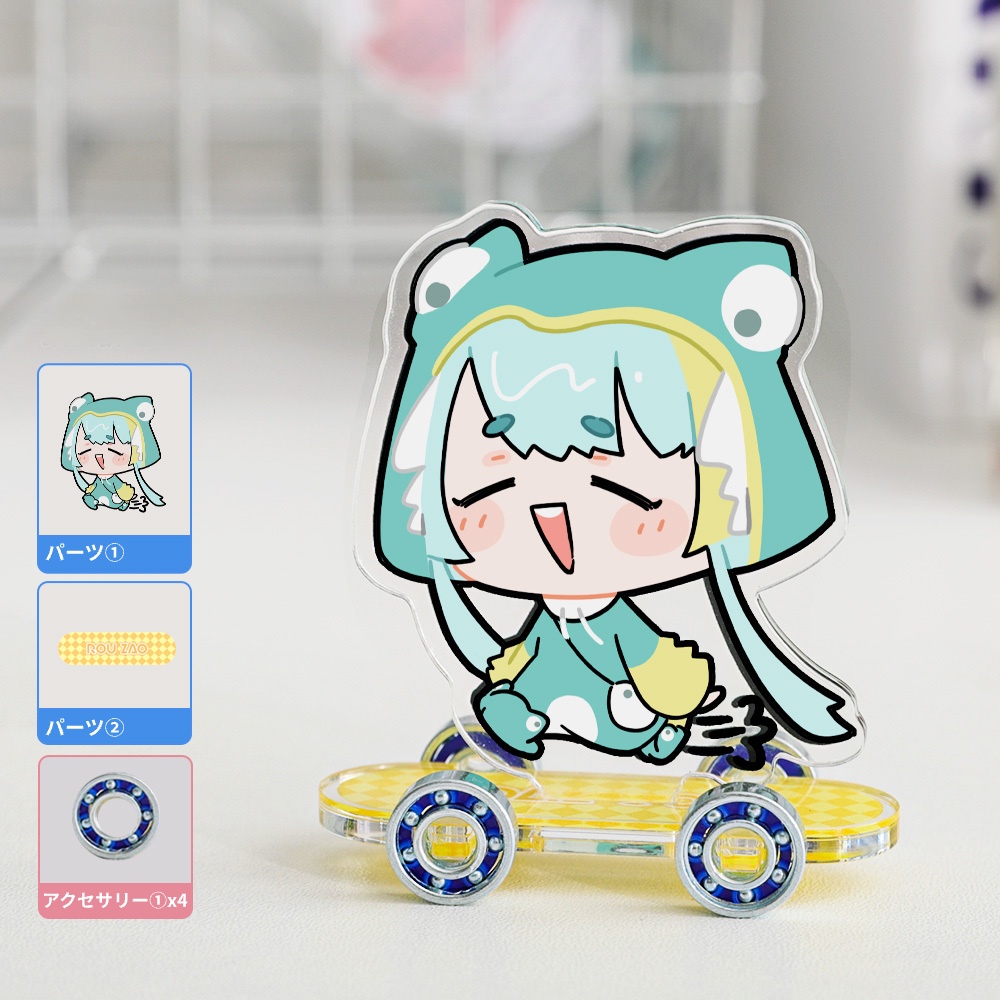 アクリルスケートボード アクリルスケート オーダーメイド オリジナルグッズ 完全カスタマイズ可能 プレゼント 推し 記念品 かわいい 推し活 アニメ キャラクター ファングッズ