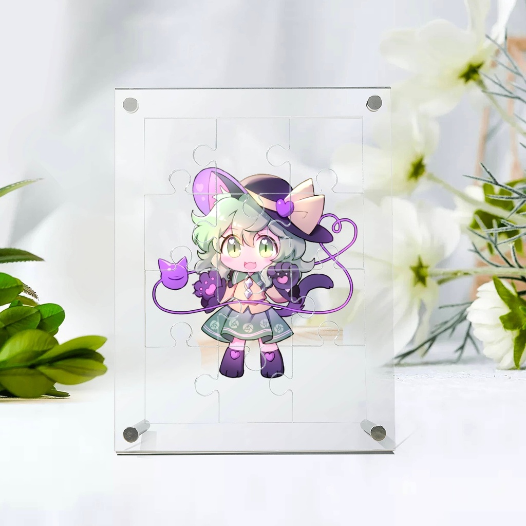 古明地こいし アクリルパズル 前中後三層構造 クリア板 Miy☔ アクリルスタンド アクリルフレーム アクリルアートスタンド アクリルボード アクリルグッズ アクリル製 アクリル加工 アクリル製パズル ギフト 装飾用 透明感 人気パズル 通販