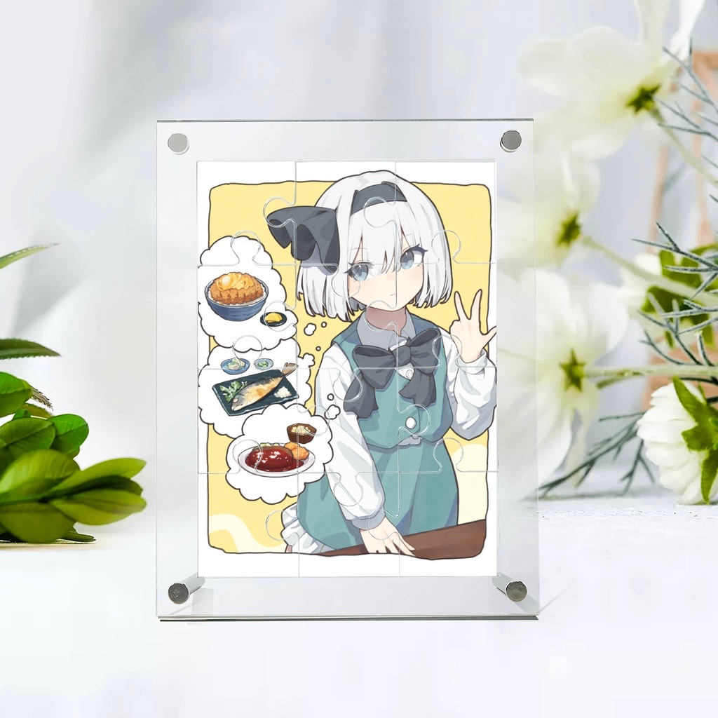 魂魄妖夢 アクリルパズル 前中後三層構造 クリア板 がらすの アクリルスタンド アクリルフレーム アクリルアートスタンド アクリルボード アクリルグッズ アクリル製 アクリル加工 アクリル製パズル ギフト 装飾用 透明感 人気パズル 通販