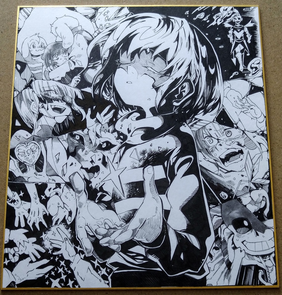 ケツイ色紙
