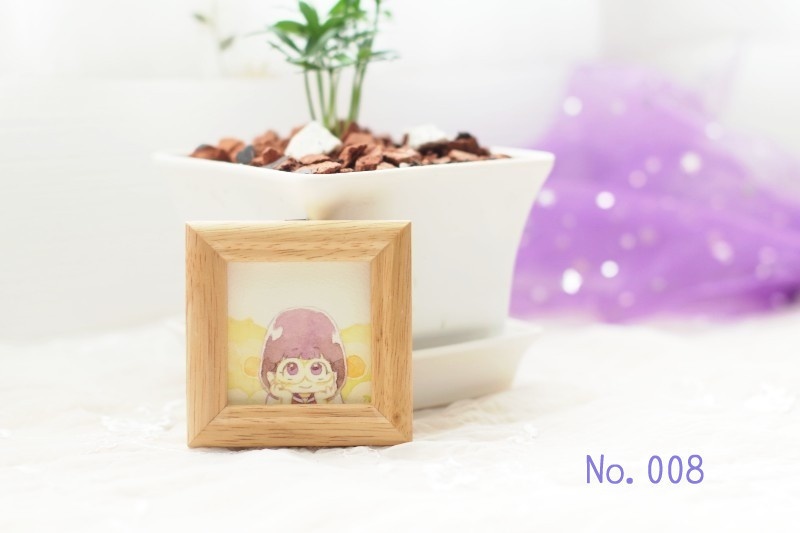 ミニ原画「朋香の毎日」- 創作オリジナル