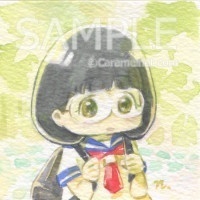 ミニ原画「朋香の毎日」- 創作オリジナル