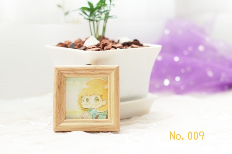 ミニ原画「朋香の毎日」- 創作オリジナル