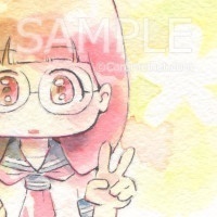 ミニ原画「朋香の毎日」- 創作オリジナル