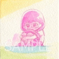 ミニ原画「朋香の毎日」- 創作オリジナル