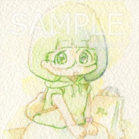 ミニ原画「朋香の毎日」No.004 創作オリジナル
