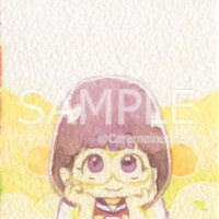 ミニ原画「朋香の毎日」No.008 創作オリジナル