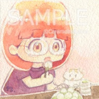 ミニ原画「朋香の毎日」No.011 創作オリジナル