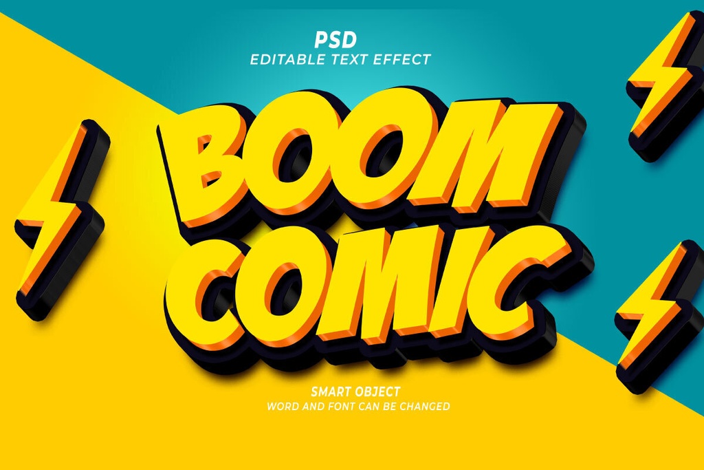 100+ Ultimate Photoshop Text Effects Bundle - Cyberpunk, Anime & 3D Styles