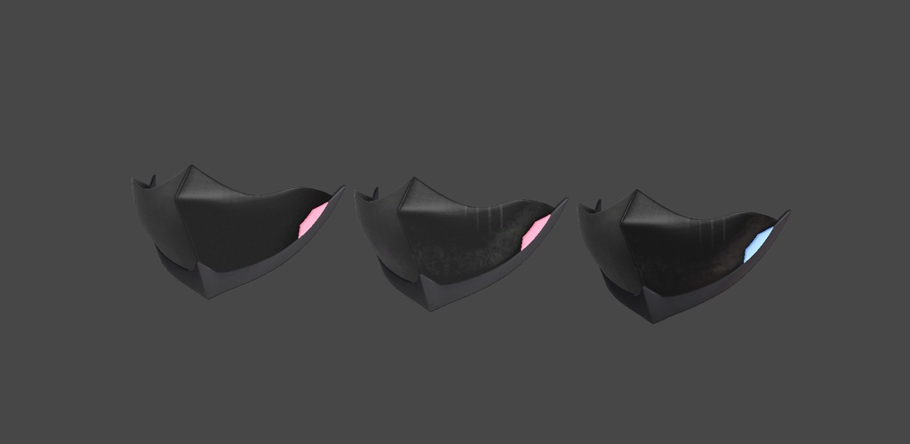 【VRchat用】【無料配布】Tac Mask